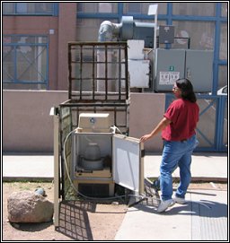 A wastewater monitoring system